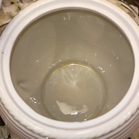 Vintage Porcelier Vitreous hand decorated teapot - Picture 4 of 5